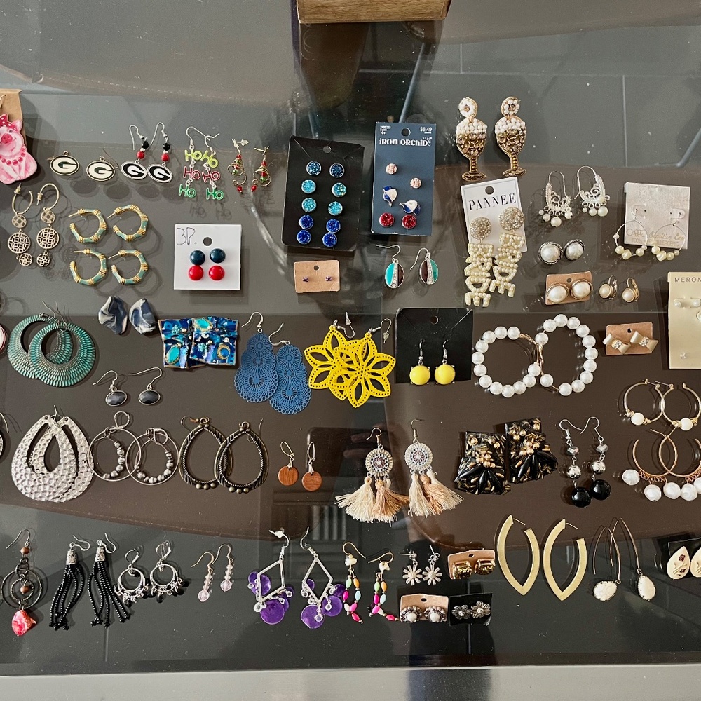 Earring Bundle – 68 Pairs!